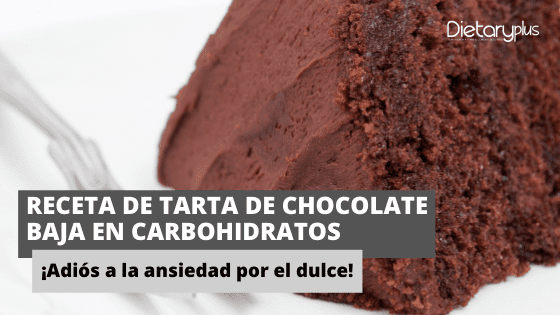 Tarta de chocolate baja en carbohidratos