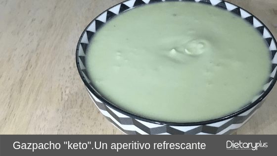 Gazpacho Keto. Una Bebida refrescante para verano